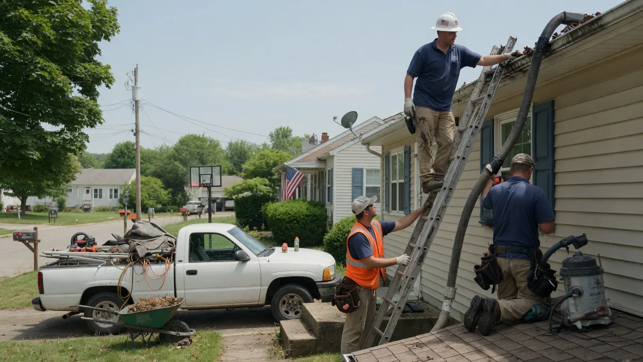 Gutter Installation in Moffett, OK near me